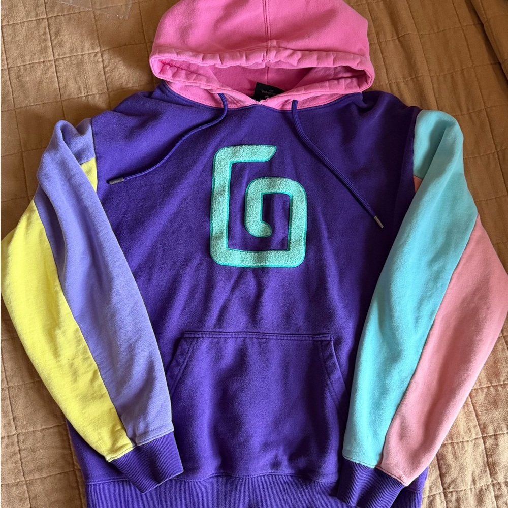 Karl Jacobs Originals Colorblock Enchantment 2021 Hoodie Sweatshirt Size Large